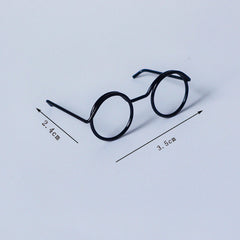 Mini Glasses Frame Twist Stick Puppy Doll Special