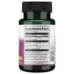 Vitamins D3 and K2 with Strontium