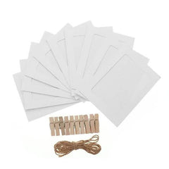 10-Piece: 3 Inch DIY Creative Wall Hanging Photo Frame