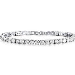 10.00 CTTW Round Cut Tennis Bracelet