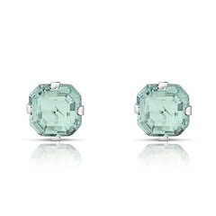14k Gold Filled High Polish Finsh Crystal Tree of Life Stud Earrings