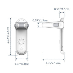Children's Door Lever Lock Opening Artifact Anti-cat Anti-pet Room Easy To Install And Use