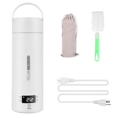 17Oz Stainless Steel Travel Electric Kettle with 4 Temperature Preset Modes