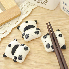 Panda chopstick rest