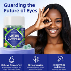Wholesale Lutein Gummies Ready Stock Fast Shipping Natural Vision Support Supplement