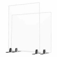 2-Pack: Seville Classics UltraShield Table Top Shield