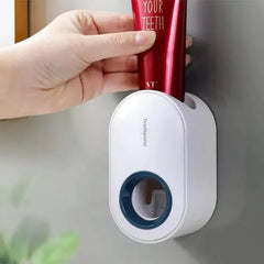 2-Pack: Wall-Mounted Automatic Toothpaste Dispenser