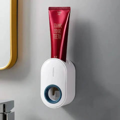 2-Pack: Wall-Mounted Automatic Toothpaste Dispenser