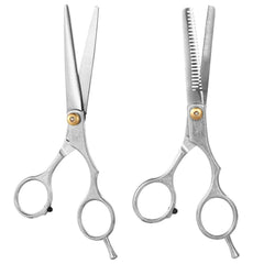 2-Piece: Professional Hair Cutting Scissors Set