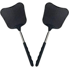 2-Pieces: Heavy Duty Telescopic Fly Swatter Set