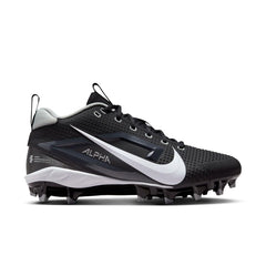 Nike Alpha Menace 4 Varsity Molded Football Cleats SZ 8 Black | White