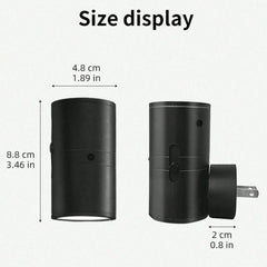 LED Wall-mounted Adjustable Brightness Soft Kitchen Corridor Bedroom Stairs Small Night Lamp