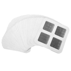 25-Pack: 3.94 x 3.94" Disposable Floor Drain Sticker Hair Catcher