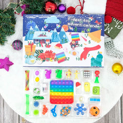 25-Piece: Christmas Advent Fidget Toy Calendar
