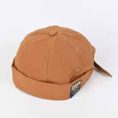Sombrero de cubo sin ala para hombres de estilo callejero y hip-hop