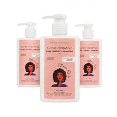 Feuchtigkeitsspendendes Shampoo für geringe Porosität