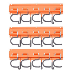 Garden Tool Organizer Wall Mounted Hanger Hooks Home Garage Set