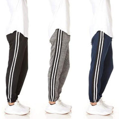 3-Pack: Men's Slim-Fit Sweatpants Fleece Joggers