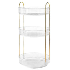 3-Tier 360° Spinning Rotating Makeup Organizer