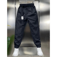 Trendy Relaxed-fit Versatile Patchwork Cropped Pants
