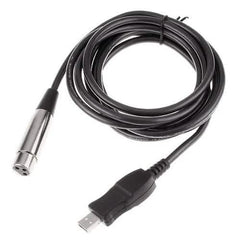 3M USB Male to XLR Female Microphone USB Mic Link Cable
