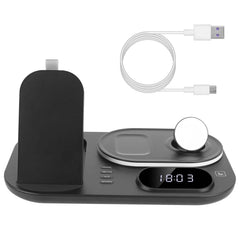 4-in-1 Foldable Wireless Charging Station Stand Dock
