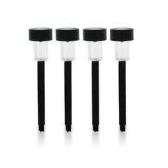 4-Piece: Solar Powered Garden Lights Set