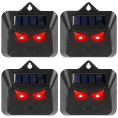 4-Piece: Solar Predator Control Light