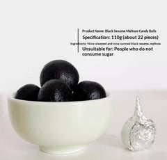 Sun-dried Sesame Seed Balls Honey-coated Low-sugar Vegan Sesame Spheres