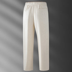 Men's Micro Wide Straight Breathable Sports Pants