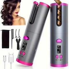 5 Heat Settings Auto-Curler for Luscious Locks