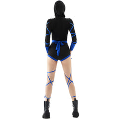 Uniforme COS de samurái para mujer para Halloween