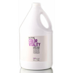 KMS Color Vitality Conditioner 1 gallon, ideal color-treated hair conditioner for maintaining vibrant hair color.