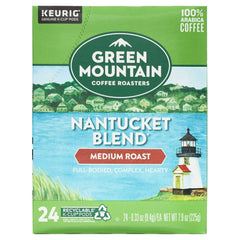 Green Mountain Coffee Nantucket Blend K-Cup Pods, Medium Roast, 24 Count for Keurig Brewers