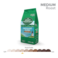 Green Mountain Coffee Roasters Nantucket Blend, Fair Trade, Medium Roast, Ground Coffee, 12 oz