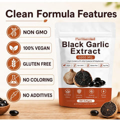 Black Garlic Garlic Capsule Health Supplement