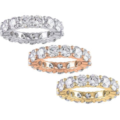 6.00 CTTW Cubic Zirconia Eternity Band - Assorted Sizes