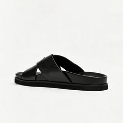 Men's Summer Breathable Cross-style Casual Fashionable Open-toe Slippers