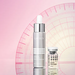 Collagen ampoule for firm skin featuring Advanced Activating Sphingo Booster and Micro Collagen from Lavien | H.E.A.L Hair Care