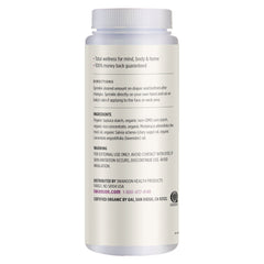 Certified Organic Baby Powder Talc Free - Lavender Scent