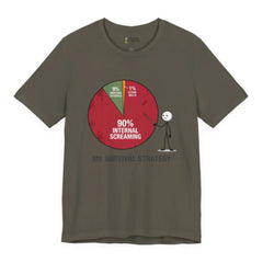 Summer Loose Short Sleeves T-shirt Men's And Women's Round Neck