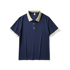 Ice-silk Cooling Casual Mens Polo Shirt