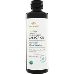 Certified Organic Cold-Pressed Castor Oil
