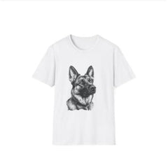 Mens 3D Digital-Print Cartoon Animal Sports T-Shirt