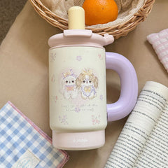 Household Ceramic Thermal Mugs For Men And Women