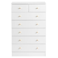 7 Drawer Dresser for Bedroom Tall Dresser Chest of Drawers Wood Bedroom Dresser