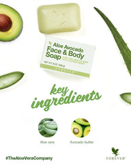 Forever Avocado Face & Body Soap - Natural Ingredients