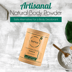Eco-Friendly All-Natural Body Powder | Multi-Use Talc-Free Deodorant Body Powder Bodypowder3 BeNat