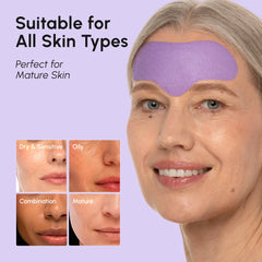 Anti-Falten-Stirnpads