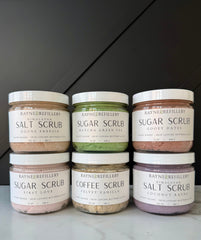 Velvet Vanilla Coffee Scrub - Whipped Exfoliating Body Scrub with Coffee